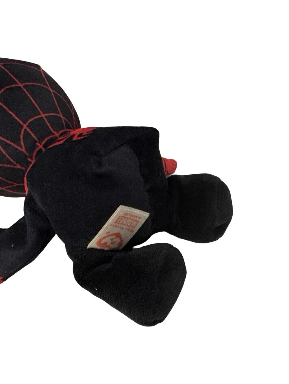 Spider-Man Miles Morales Black Red Soft Plush Stuffed Toy Doll